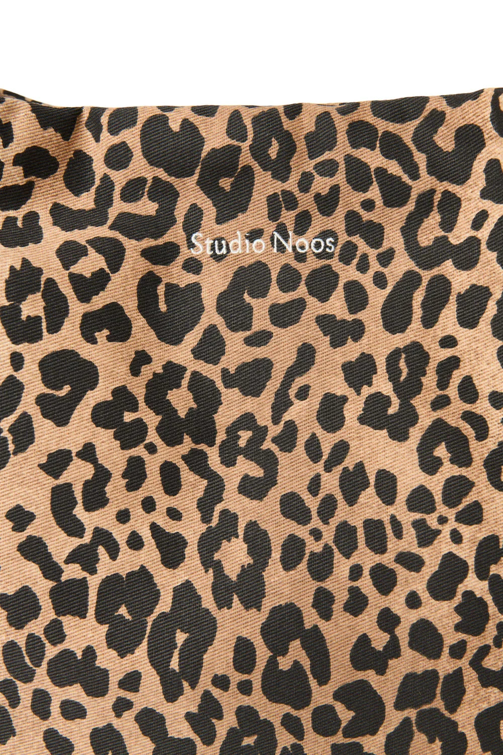 Green Leopard Cotton Mom Bag