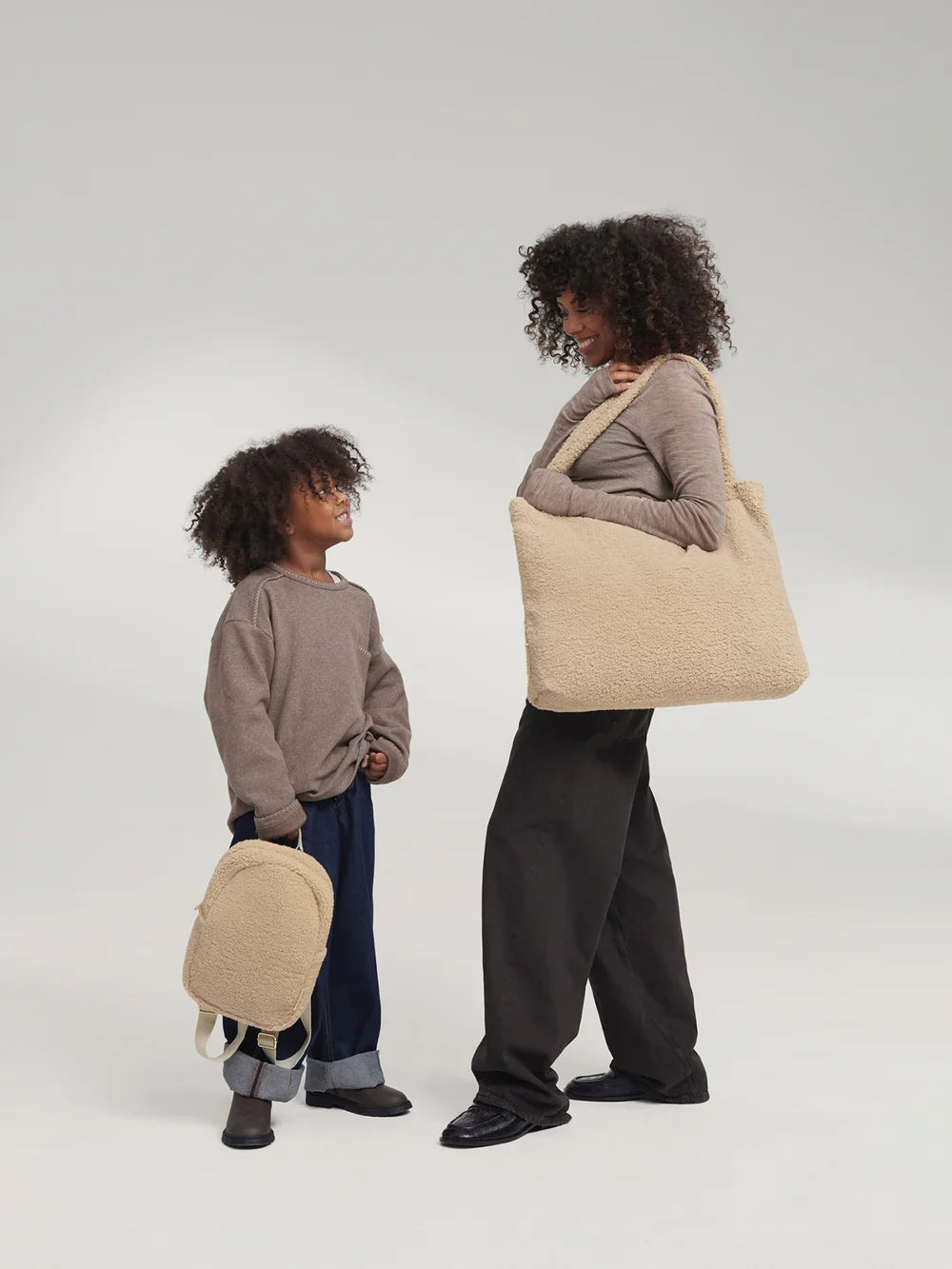 Brown Teddy Mini Backpack