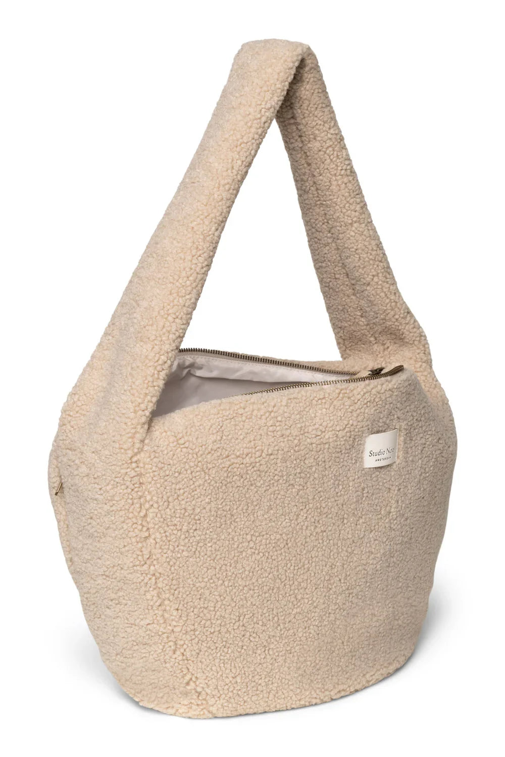 Brown Teddy Cross Body Bag