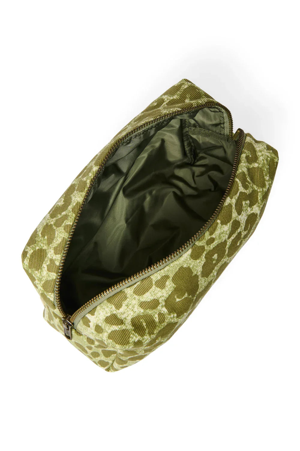 Brown Leopard Cotton Pouch