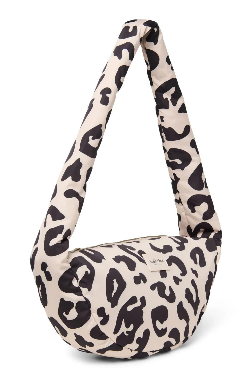 Holy Cow Puffy Mini Cross Body Bag - Brownish