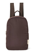 Brown Puffy Mini Backpack