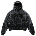 Bloodshot - Heavy Oversized Hoodie (Black Acid) 400GSM
