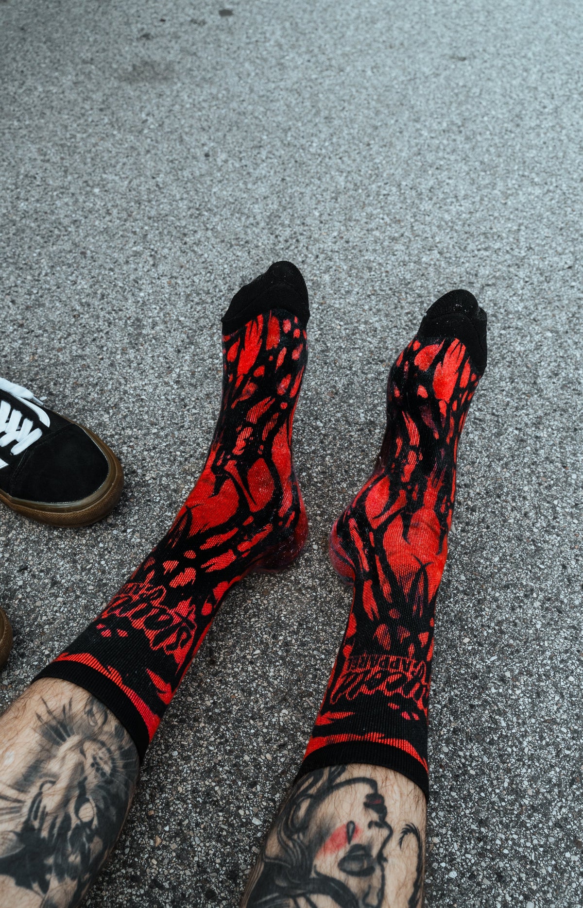 Necroblade - Comfort Socks (Red)