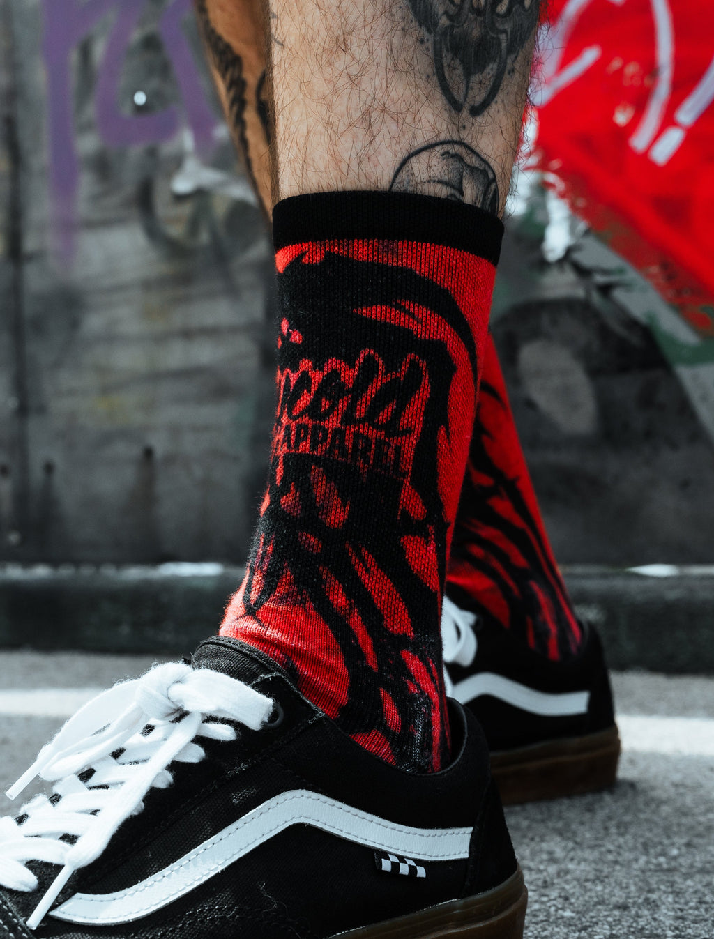 Necroblade - Comfort Socks (Red)