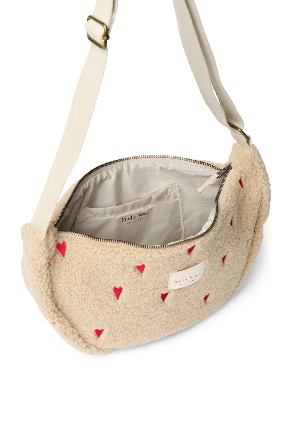 Ecru Teddy Adult Fanny Pack