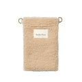 Ecru Teddy Phone Bag