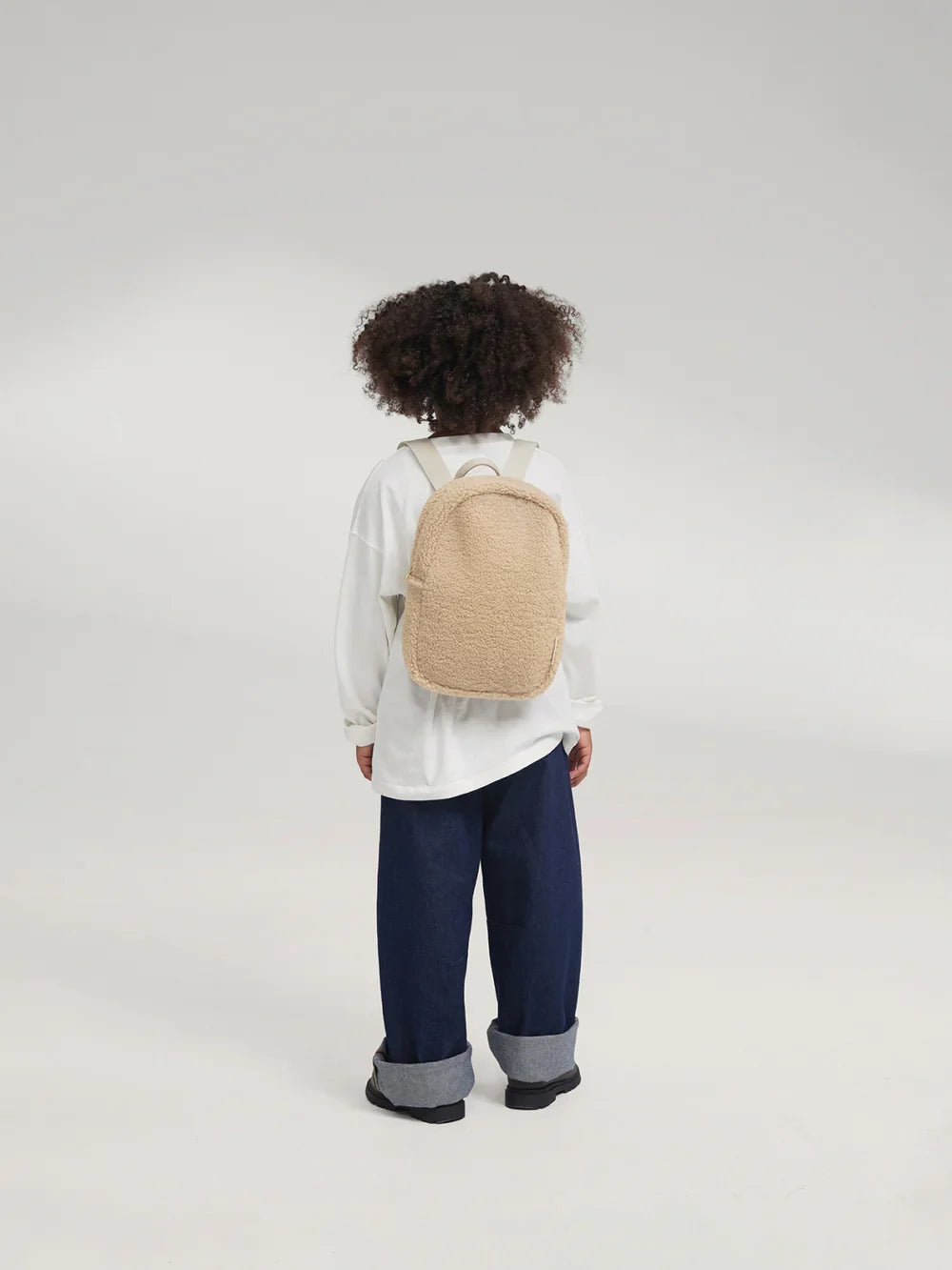 Ecru Hearts Teddy Mini Backpack