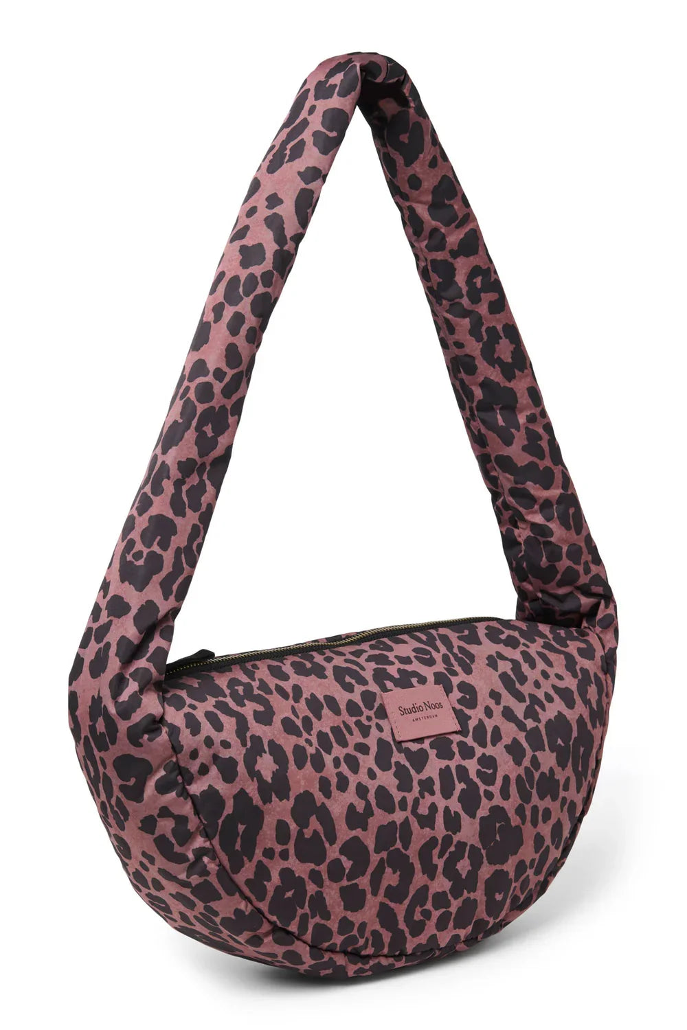 Leopard Puffy Mini Cross Body Bag