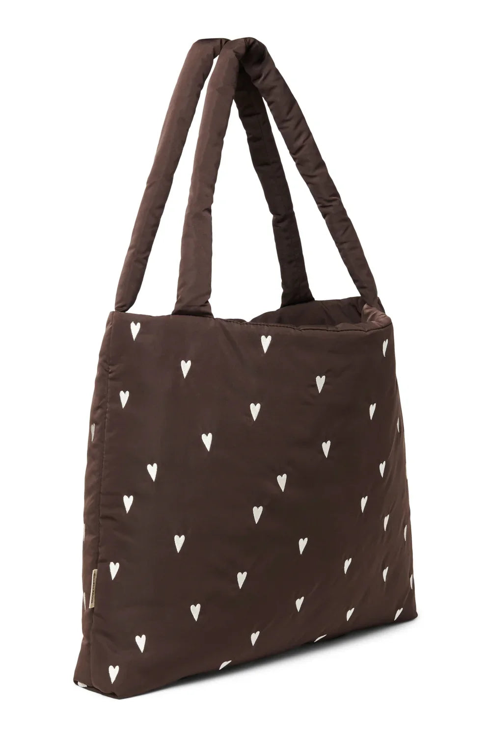 Brown Puffy Mom Bag