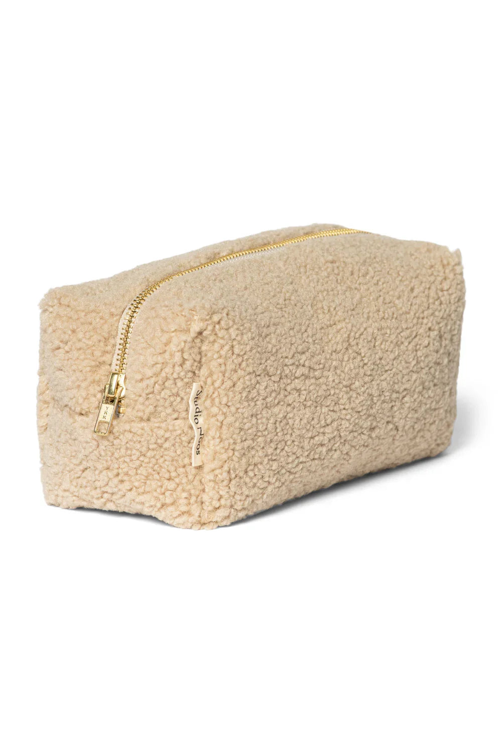Ecru Teddy Pouch