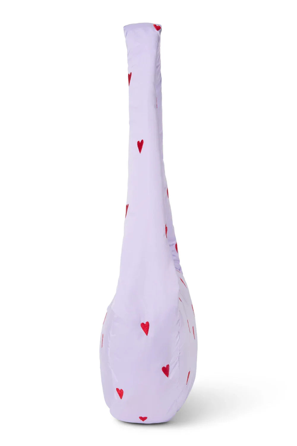 Purple Hearts Puffy Mini Cross Body Bag