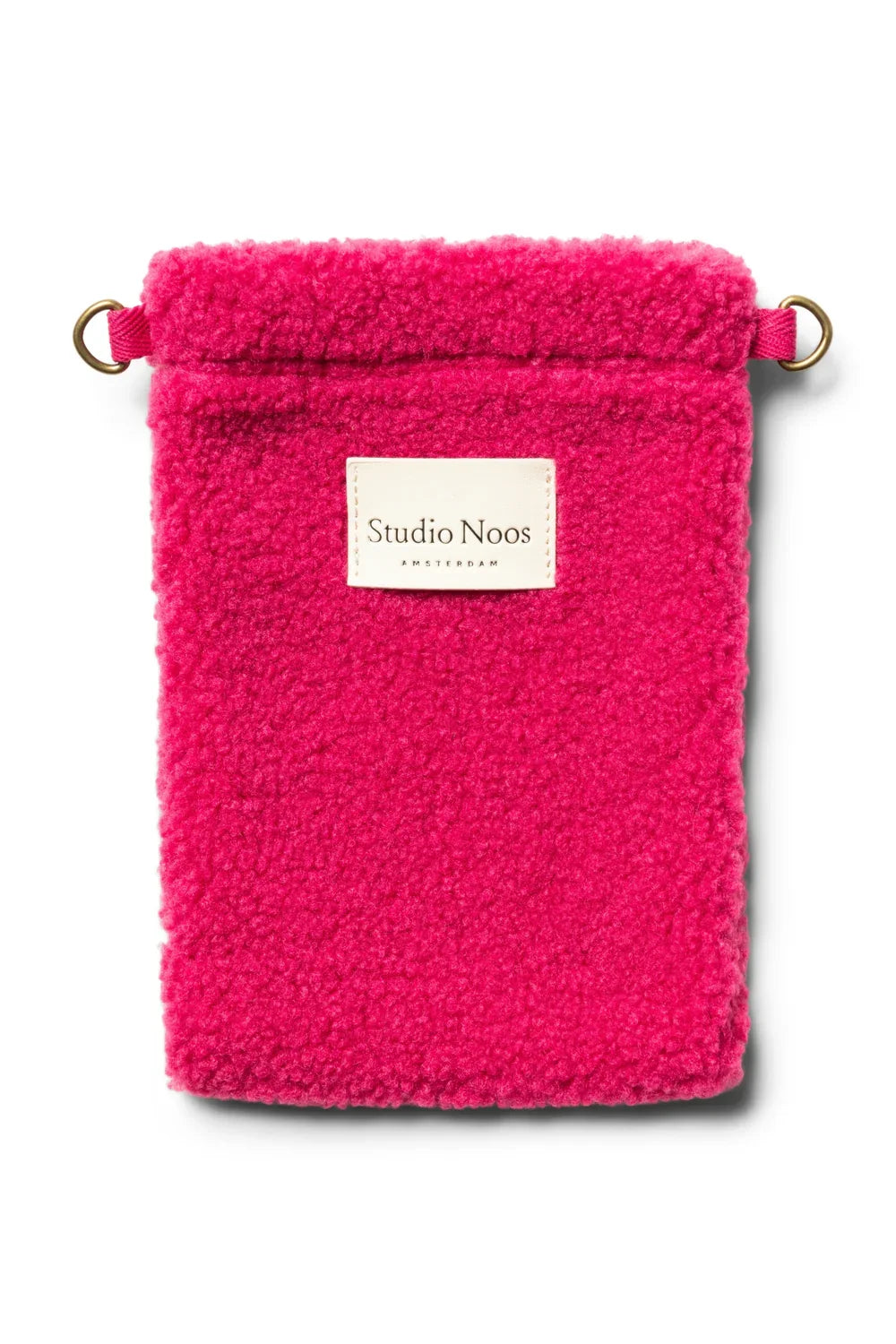 Pink Teddy Phone Bag