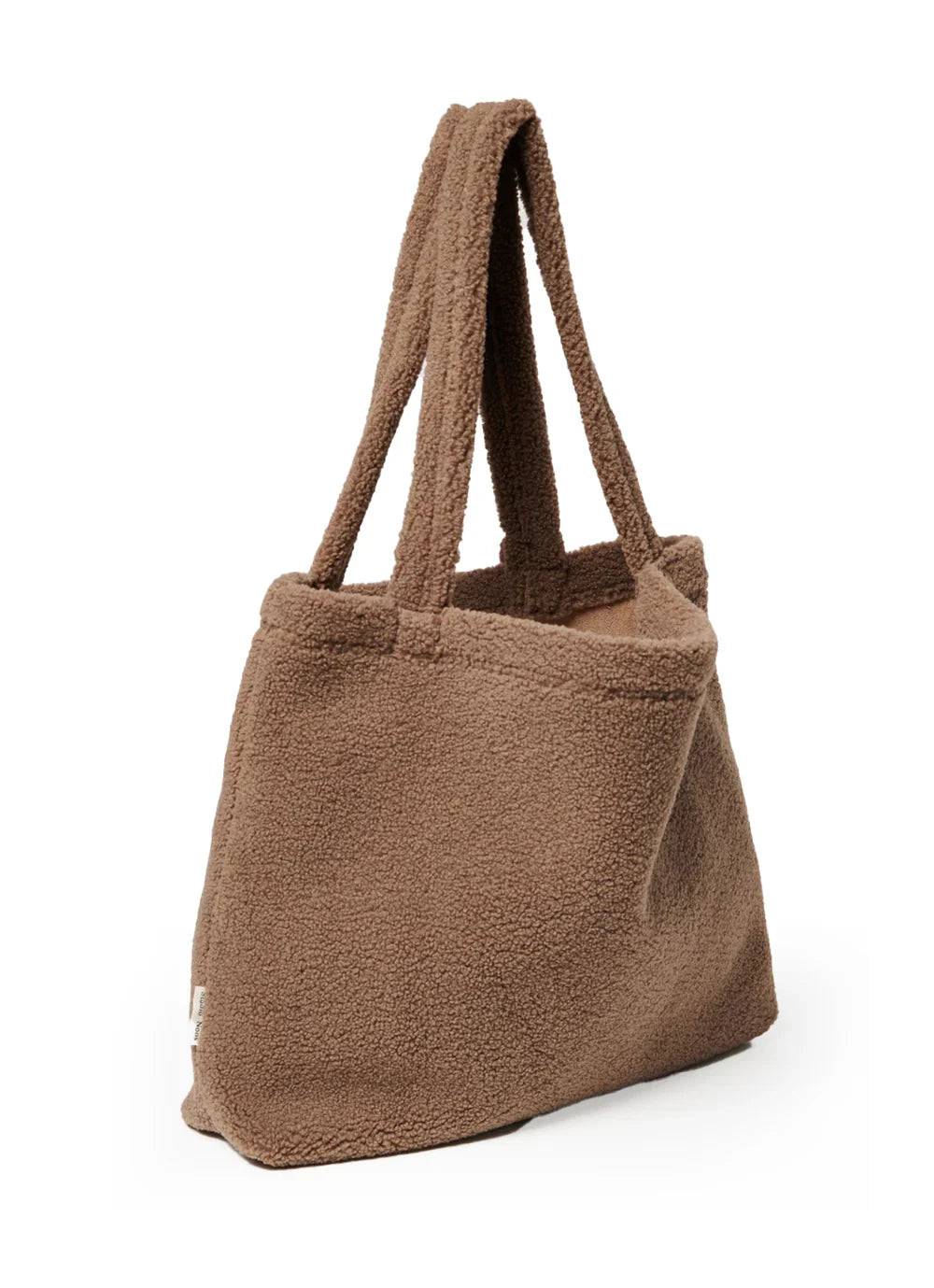 Ecru Teddy Mom Bag