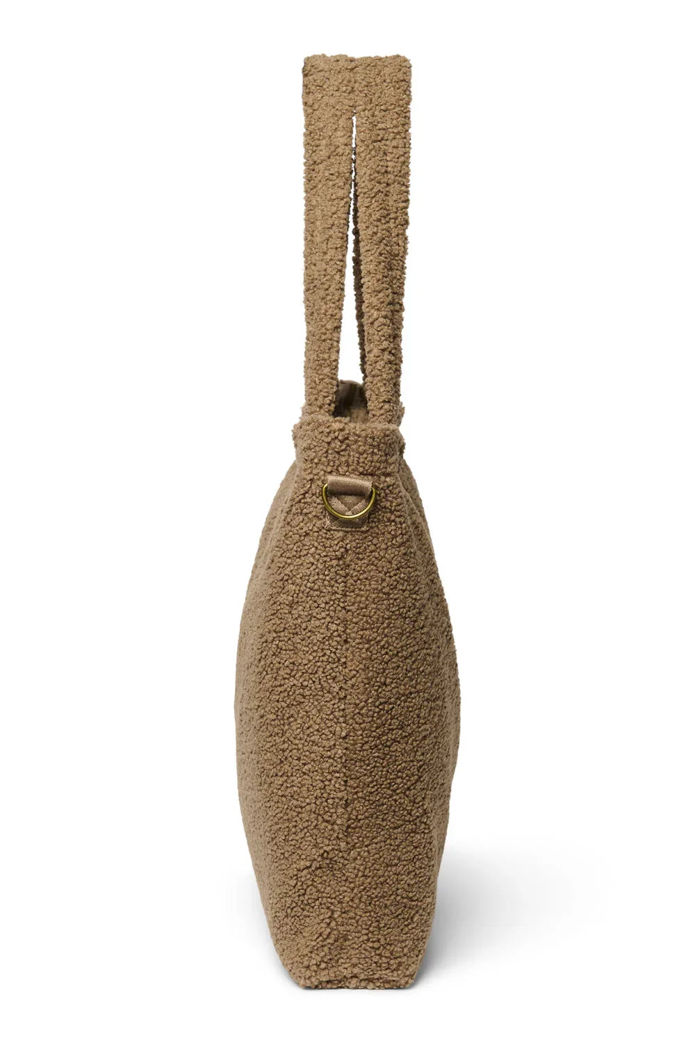 Ecru Hearts Teddy Diaper Bag