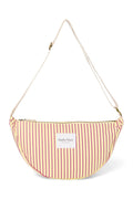 Poplin Striped Adult Fanny Pack | Butter Yellow