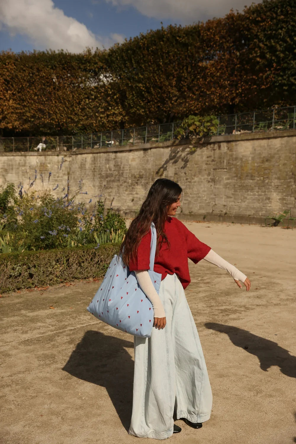 Brown Puffy Mom Bag