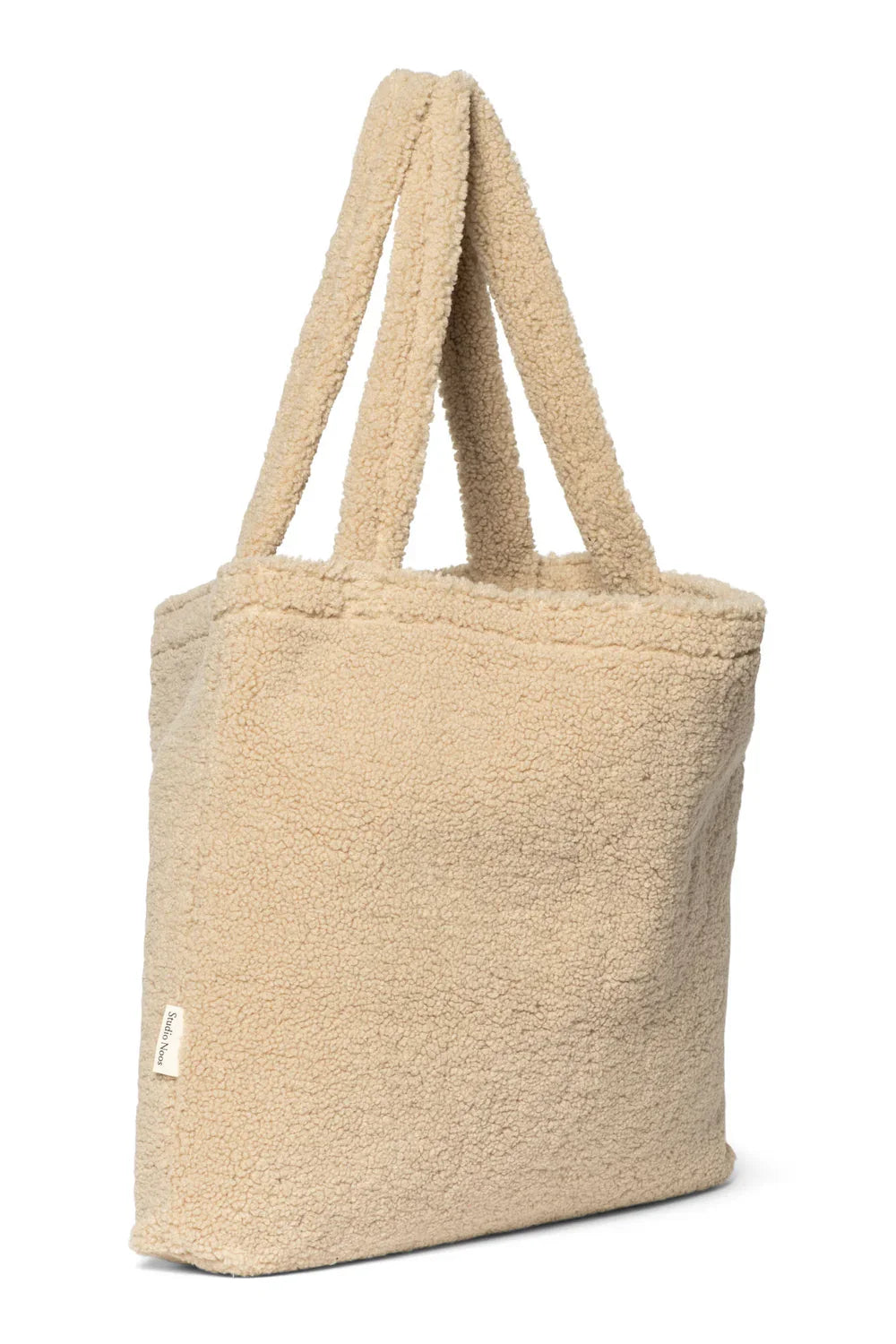 Ecru Hearts Teddy Mom Bag