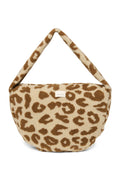 Leopard Teddy Cross Body Bag