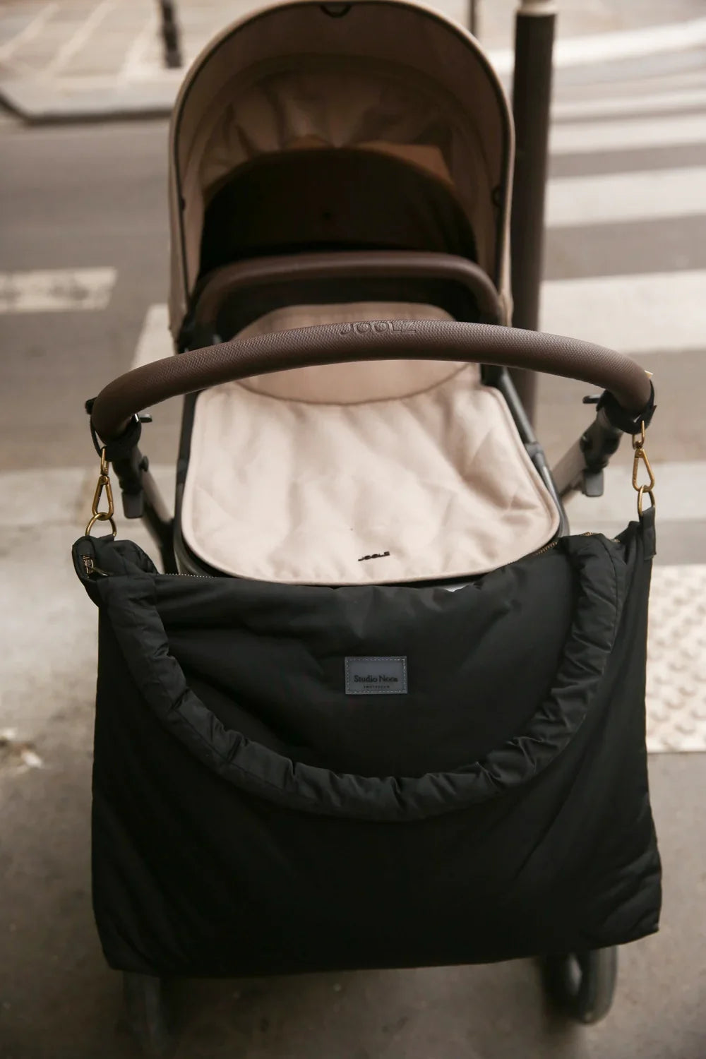 Black SN Stroller Straps