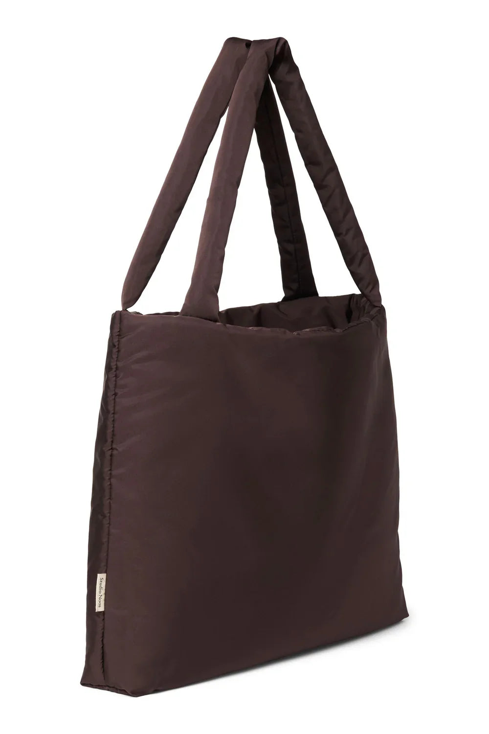 Black Puffy Mom Bag