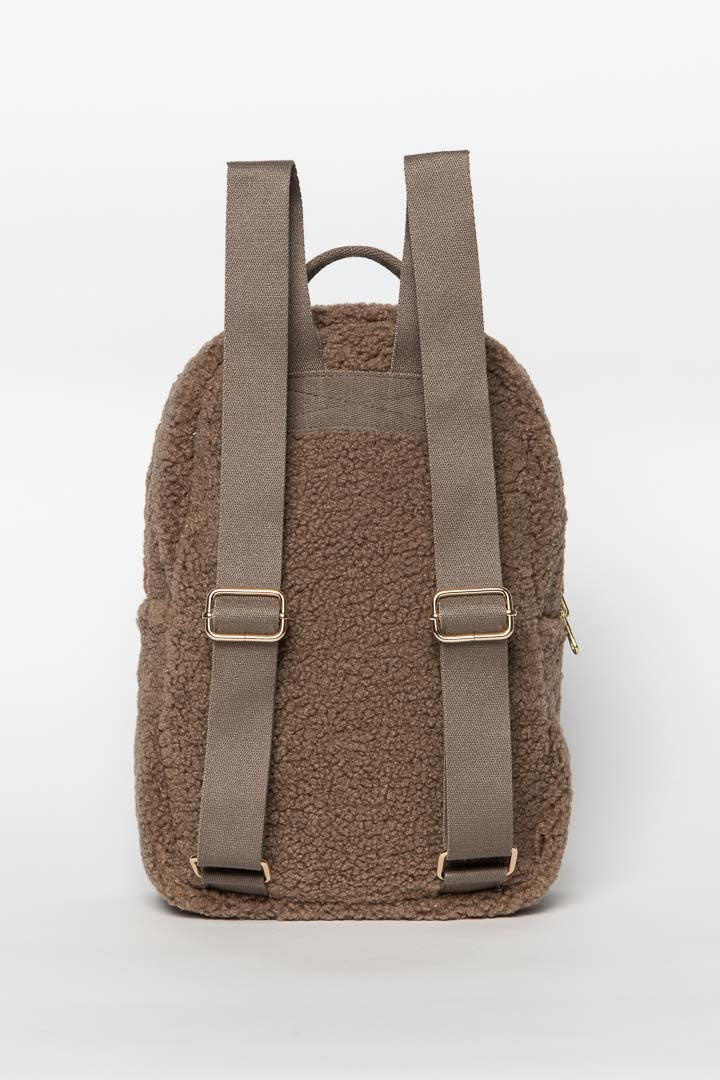 Ecru Hearts Teddy Mini Backpack