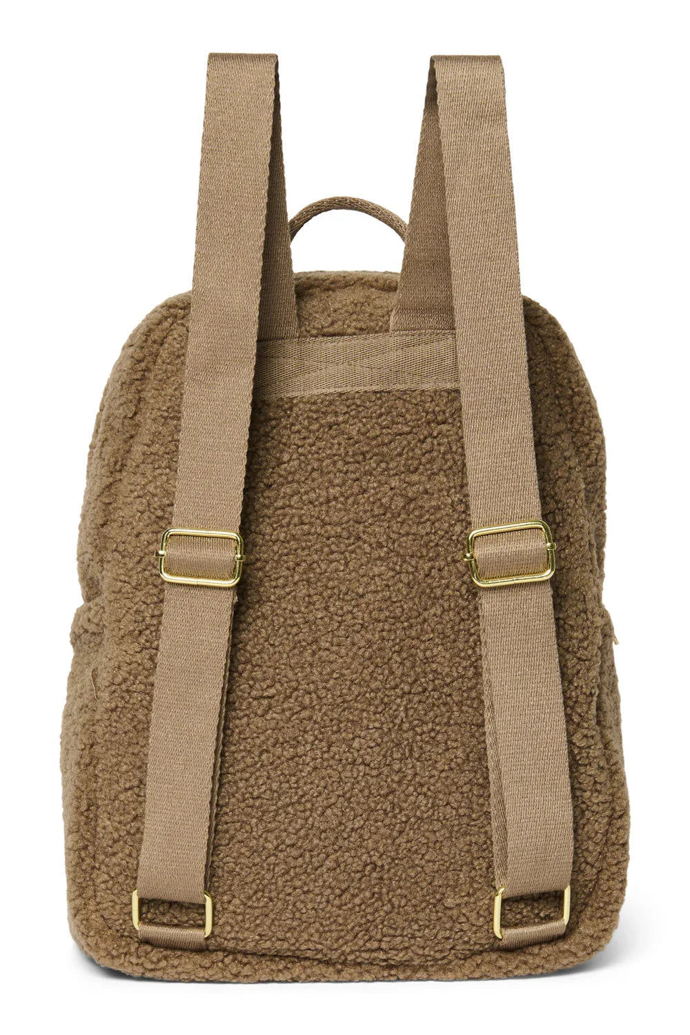 Brown Hearts Teddy Midi Backpack