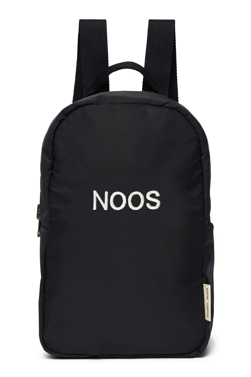 Black Puffy Mini Backpack