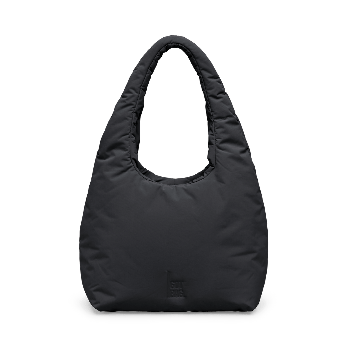 CLOUD SHOULDER BAG Tasche in black (Schwarz) als Studioaufnahme in Frontansicht.