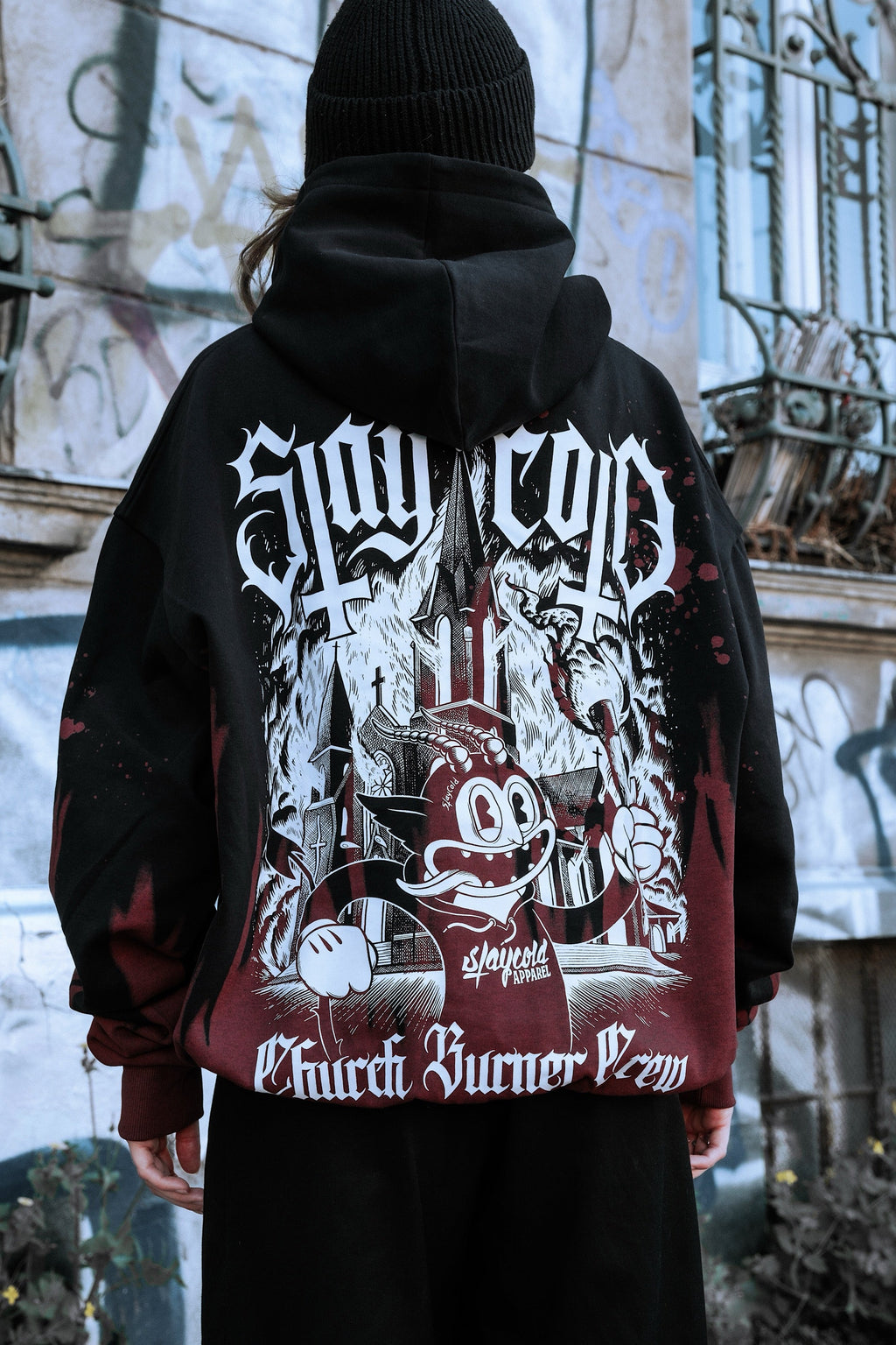Church Burner Crew - Customized Oversized Hoodie (350GSM)