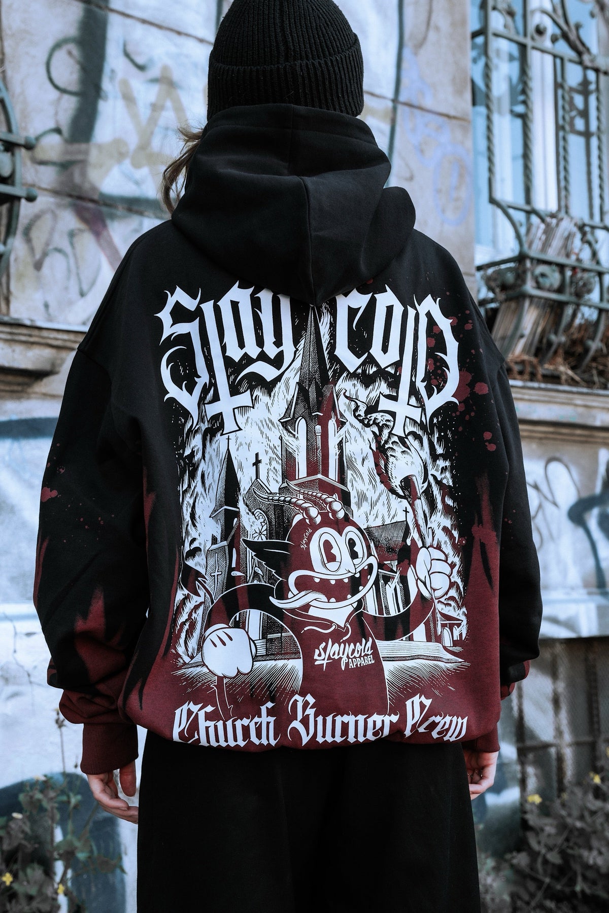 Church Burner Crew - Customized Oversized Hoodie (350GSM)