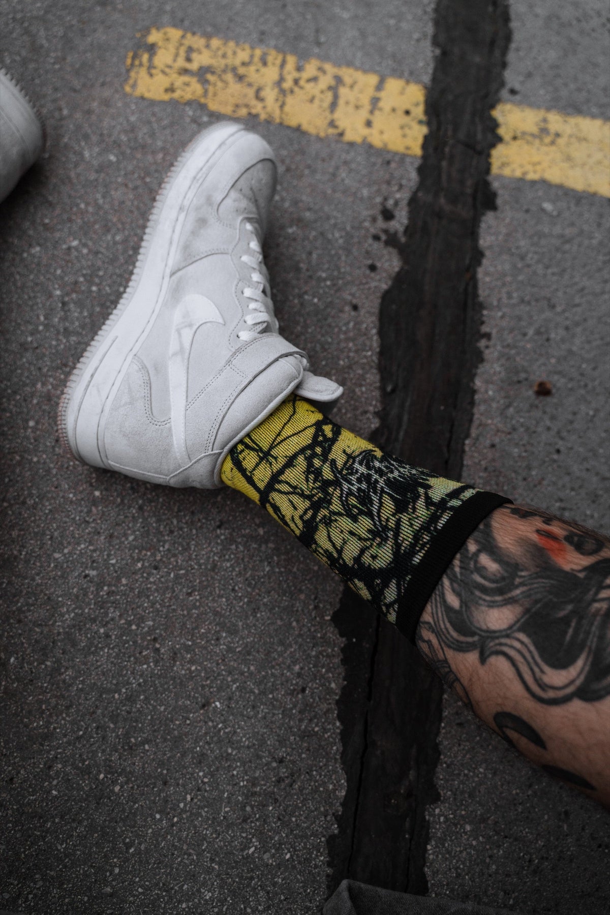 Ragshift (Yellowish) - Comfort Socks