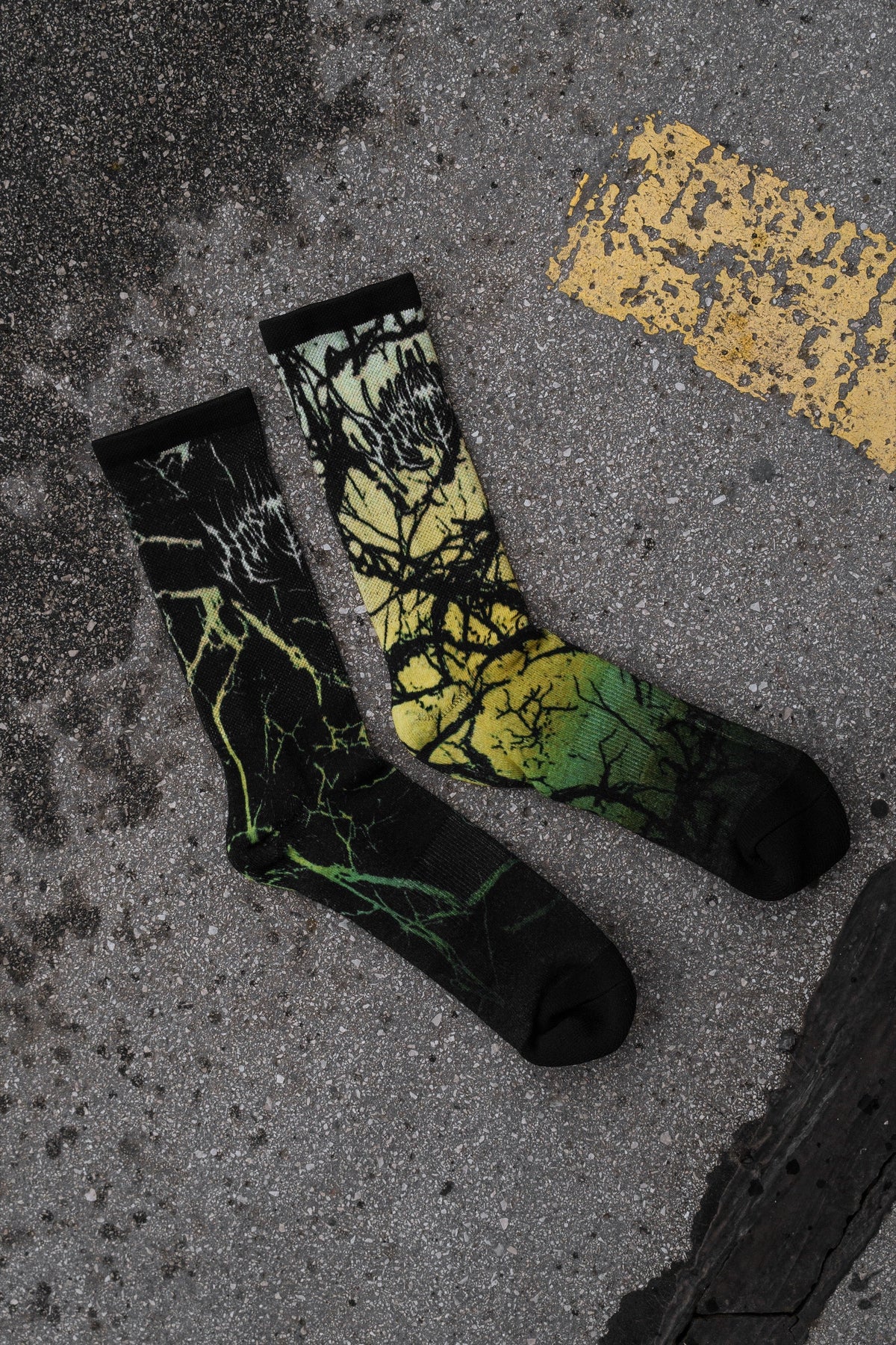 Ragshift (Yellowish) - Comfort Socks
