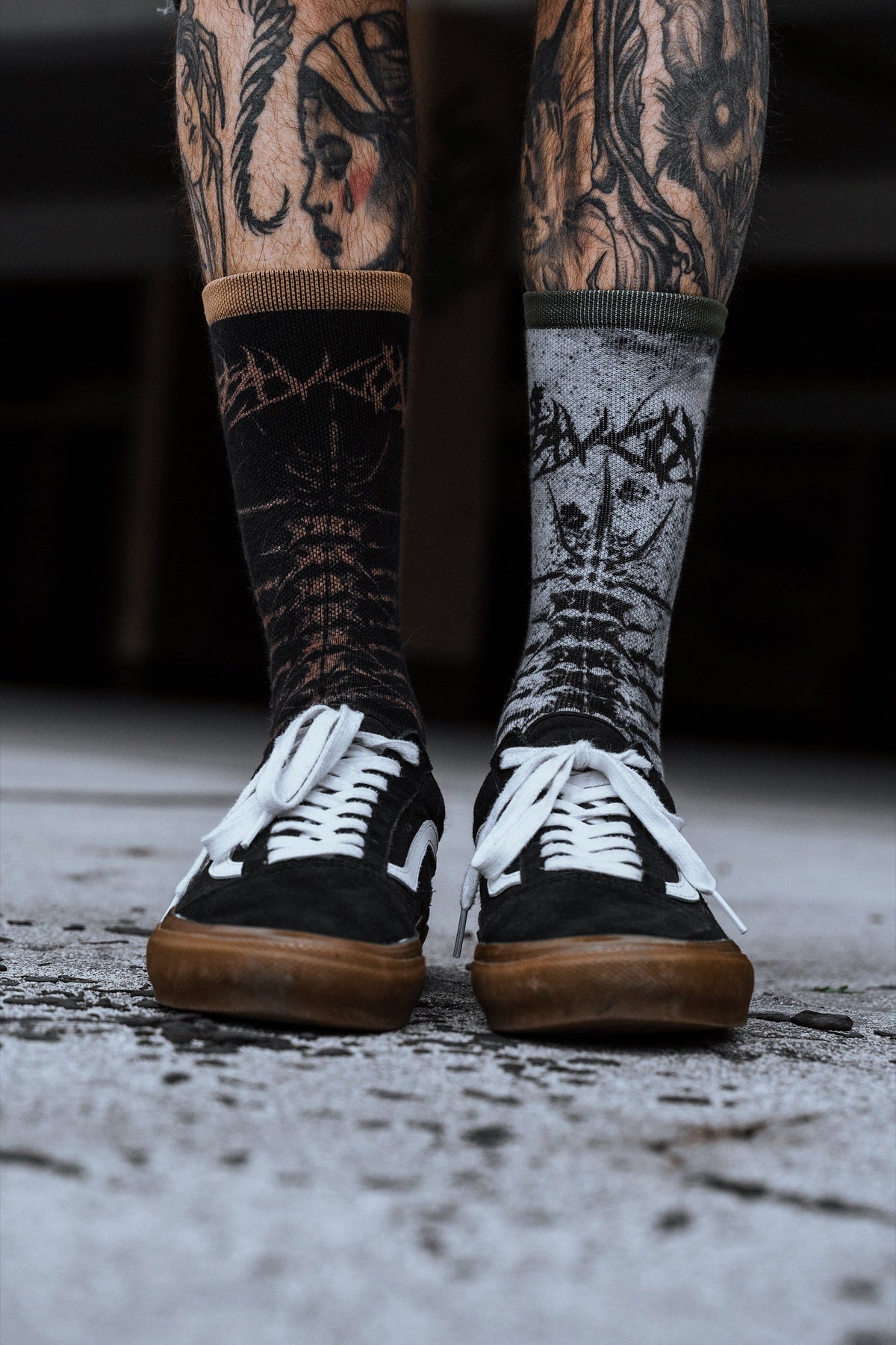 Rustpatch (Ocker) - Comfort Socks