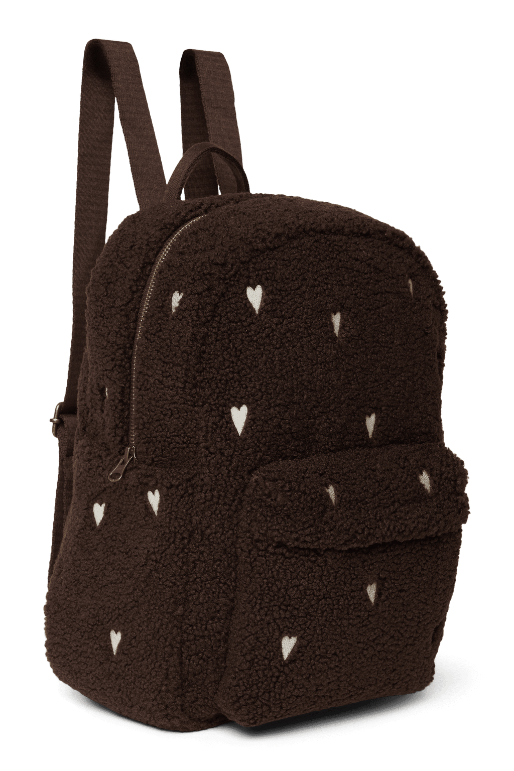 Teddy Midi Backpack | Chocolate Hearts