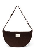 Rib Puffy Adult Fanny Pack | Dark Brown