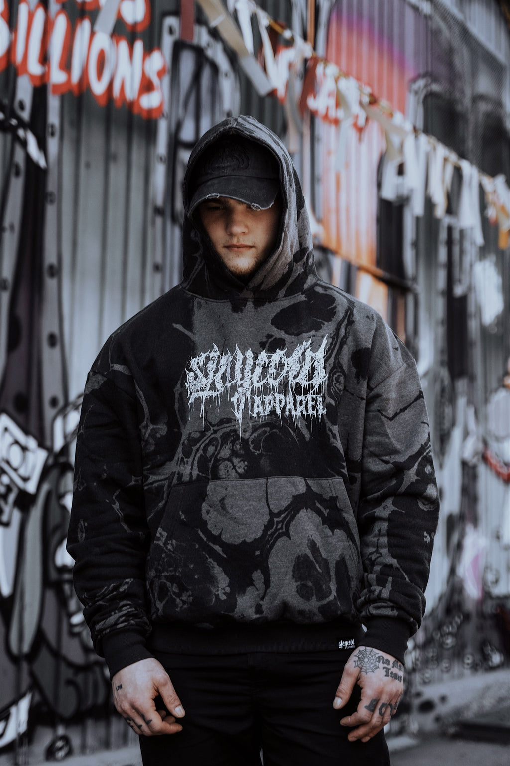 Strangled - Customized Oversized Hoodie (350GSM)
