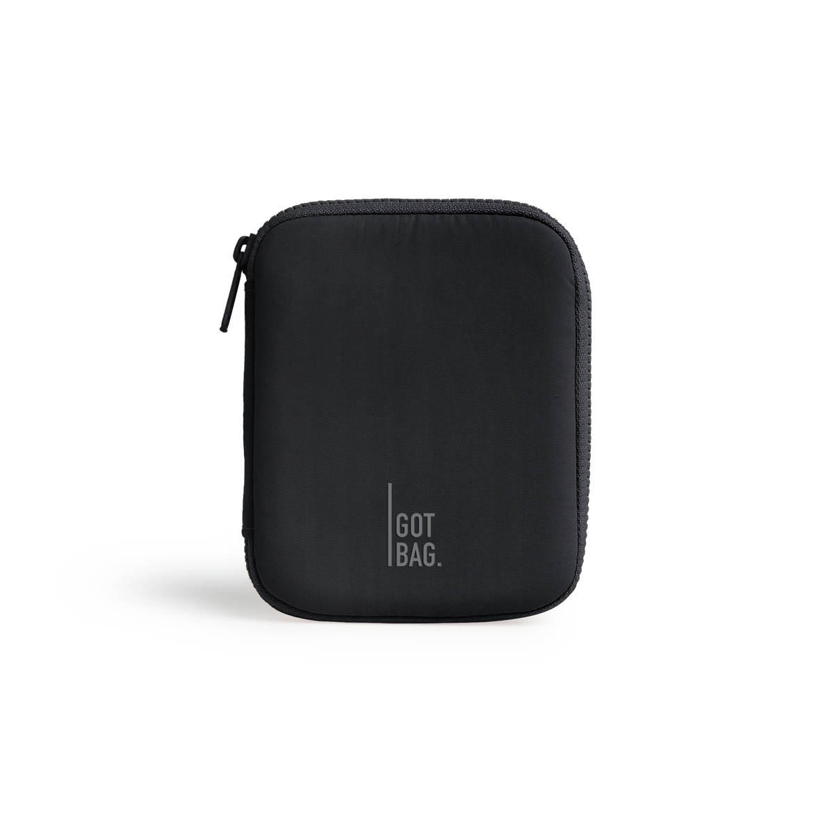 WALLET Accessoires in black (Schwarz) als Studioaufnahme in Frontansicht.
