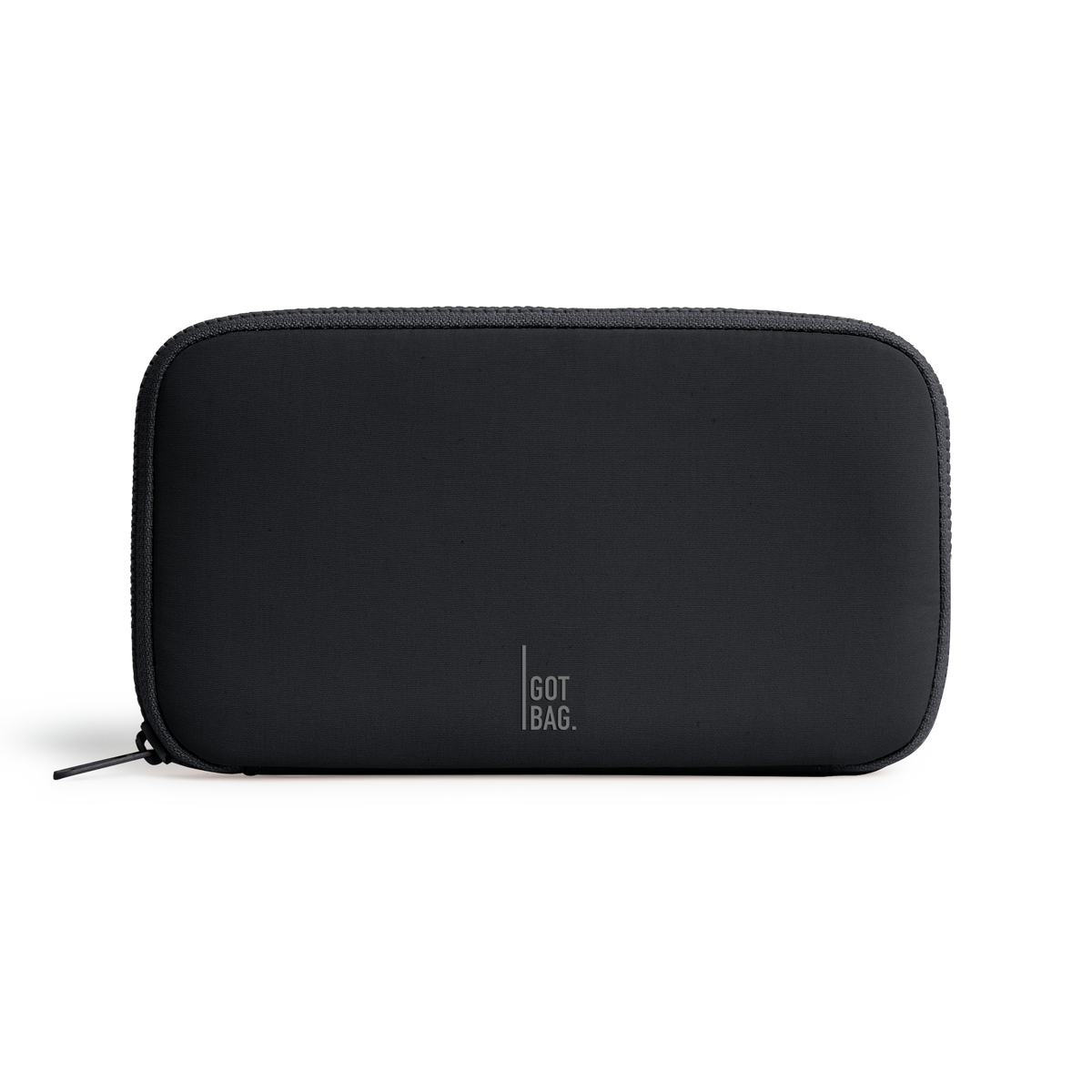 WALLET Accessoires in black (Schwarz) als Studioaufnahme in Frontansicht.