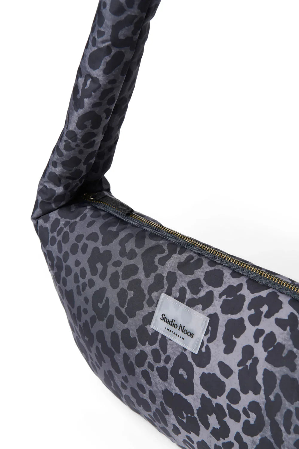 Leopard Puffy Mini Cross Body Bag