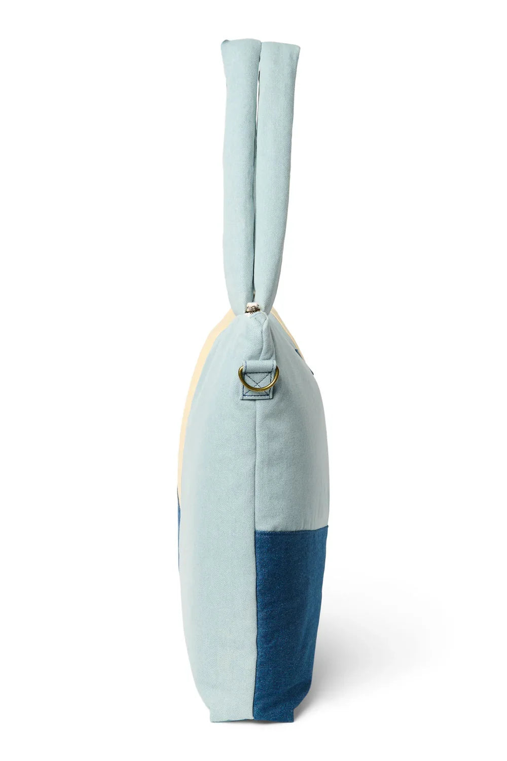 Denim Patchwork Diaper Bag
