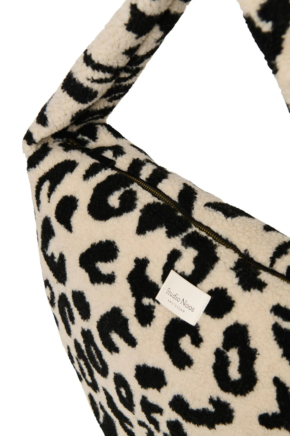 Leopard Teddy Cross Body Bag