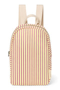 Poplin Striped Mini Backpack | Butter Yellow