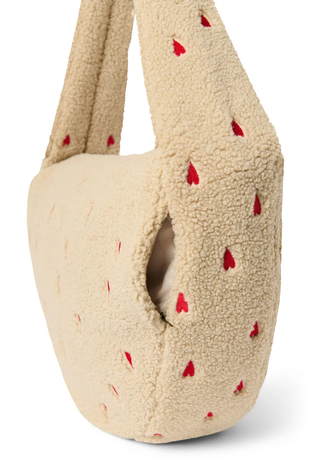 Brown Teddy Cross Body Bag