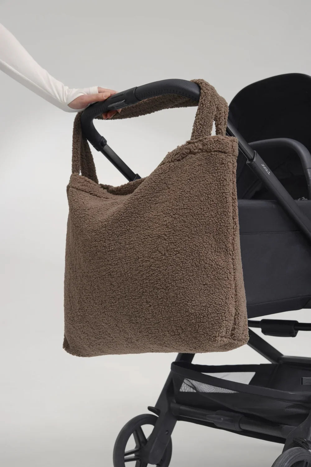 Ecru Teddy Mom Bag