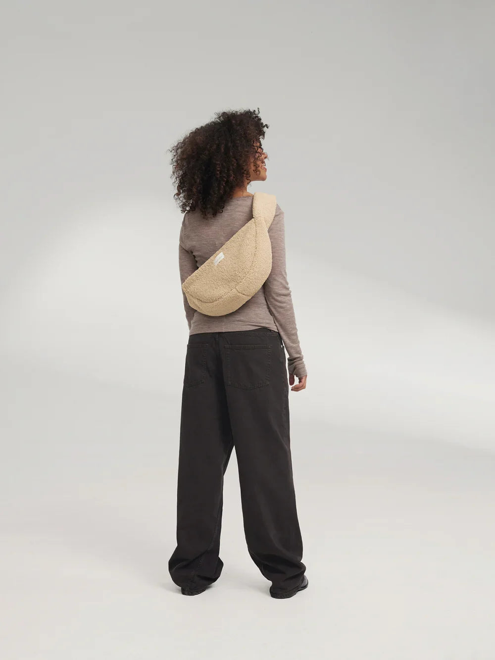 Ecru Hearts Teddy Mini Cross Body Bag