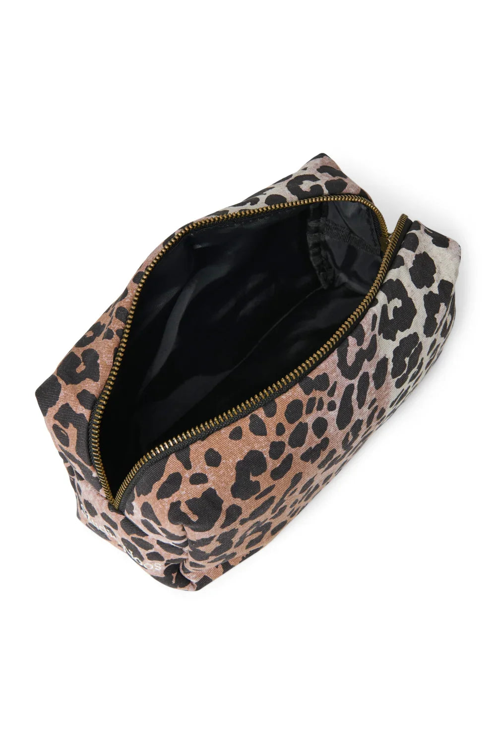 Hazel Leopard Soft Cotton Pouch