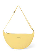Butter Yellow Textured Puffy Adult Fanny Pack