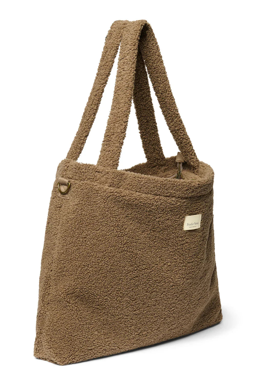 Ecru Teddy Diaper Bag