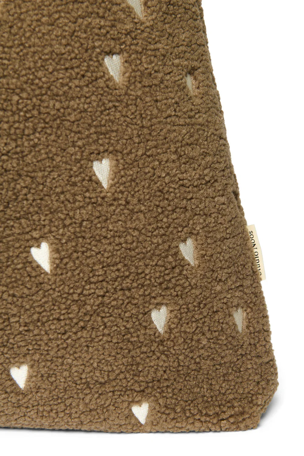 Brown Hearts Teddy Mom Bag